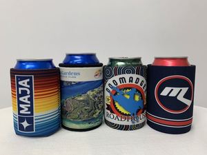 Support publicitaire isotherme en néoprène pour canettes de bière, personnalisable - Product Image 3