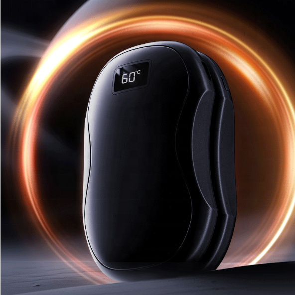2024 New Arrivals 2 in 1 Set Portable Mini Usb Magnetic HandWarmer Pocket Heater 6000mah Rechargeable Hand Warmer Power Bank