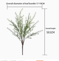 Fleurs artificielles en herbe aquatique Jingyu en gros – Verdure réaliste pour bouquets de mariage DIY, décoration de maison et de jardin, remplissage de vases