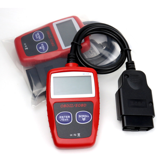 MS309 OBD2 Auto Scanner Plastic Car Code Reader and Diagnostic Instrument for Various Vehicle Models Consumer Electronics