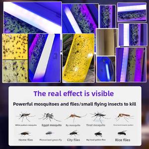 GUPAI โคมไฟสแตนเลสฆ่าแมลงวันติดผนังโคมไฟคริสต์มาสอาหารยุงในเชิงพาณิชย์ - Product Image 2