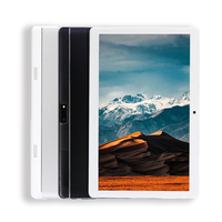 Tablette PC Android 10 OEM intelligente de 10,1 pouces, processeur quadricœur, USB Type-C, WIFI, résolution 1280*800, stockage 3+32 Go, double caméra BT, GPS, nouvelle