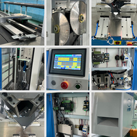 Machine de découpe industrielle en aluminium, scie à onglet à 45 degrés pour la fabrication de cadres photo et de profilés