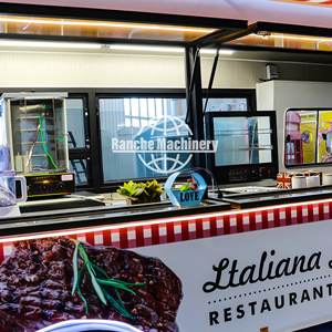 Remorque alimentaire en acier inoxydable entièrement équipée, cuisine mobile pour la vente de glaces, de restauration rapide et de snacks, avec des caractéristiques résistantes à la rouille - Product Image 4