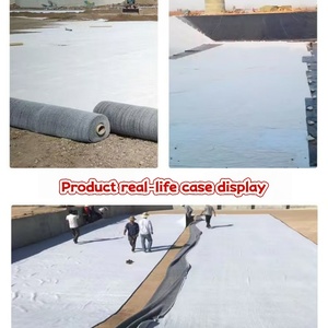 Bâche imperméable en bentonite <span class=keywords><strong>pour</strong></span> le traitement des rivières, les fosses d'épuration, les décharges, le couverture de sites, bâche composite imperméable en bentonite - Product Image 5