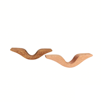 Marque-page en bois usiné CNC avec service de perçage et de brochage - Cadeau de remerciement pour les enseignants