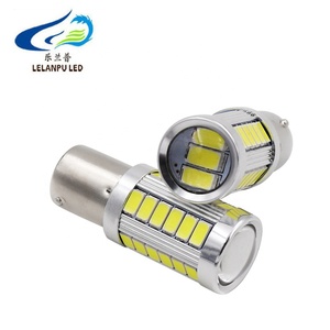 Nhà Máy Bán Buôn Xe Py21w P21 <span class=keywords><strong>5W</strong></span> 1156 Ba15s 1157 Lần Lượt Tín Hiệu Ánh Sáng 12V 33SMD Màu Đỏ Vàng Trắng Phanh Xếp Bãi Đậu Xe Đèn - Product Image 4