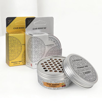 Désodorisant Solide en Aluminium Oud Vanille pour Voiture, Armoire, Salle de Bain, Bureau – Vente en Gros, Logo Personnalisé