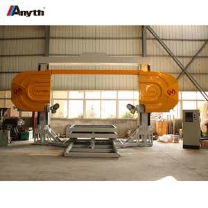 Granit Mermer Kaya için CNC Elmas Boncuklu Tel Testere Taş Kesme Profil Makinesi - Product Image 2