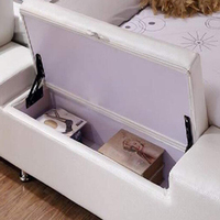 WELLTOP sf-037 noir 80 degrés canapé Support de levage pliable, ressort de rangement meubles Support mécanisme de levage pour lit