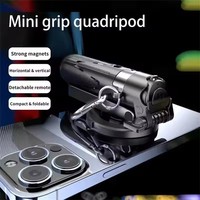 Trépied magnétique P15MINI pour selfie, support pour photographie mobile, vlog, prise de vue, monopode portable de voyage avec télécommande