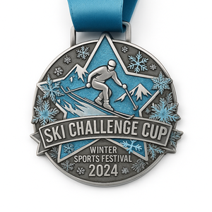 Hot Selling Medaille Custom Design Zwemmedailles Militaire Medailles Oem Leverancier Voor Kampioenschappen Premier League - Product Image 2