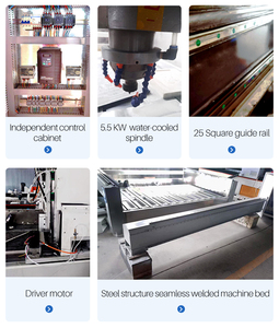 Máy khắc đá nhỏ <span class=keywords><strong>CNC</strong></span> Granite chìm lỗ cắt cho đá đá cẩm thạch tham ái Countertop máy - Product Image 3