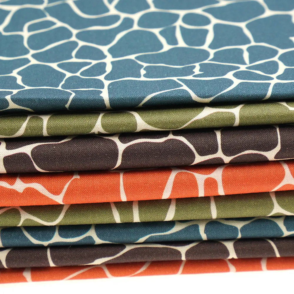 Bed Sheet Material 100% Cotton Digital Print Fabric Textile Price Per Yard