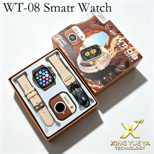 Hot WT-08 Smart Watch set With Earbuds Dual Watch Bands Sleep Heart Rate Monitoring Smart Bracelet Sport Smart Watch Unisex Gift - Product Image 5