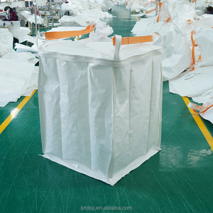 Sac de stockage pour déchets de construction, sac en polypropylène tissé robuste pour <span class=keywords><strong>ciment</strong></span> et <span class=keywords><strong>gravier</strong></span>, <span class=keywords><strong>Big</strong></span> <span class=keywords><strong>Bag</strong></span> Fibc à 4 boucles de levage - Product Image 2