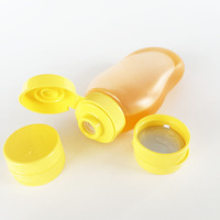 Bouteille plastique PP de qualité alimentaire, 100ml, pour animaux domestiques, pots à salade, pour rapide, facile à presser, de 100g, livraison directe d'usine