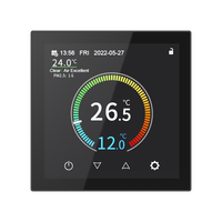 Chauffe-eau à gaz Chaudière à écran LCD programmable tactile Système Wifi Chauffage au sol chaud Thermostat chauffage infrarouge