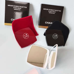 Specchio da Trucco Portatile Pieghevole Mini da Viaggio con Ingrandimento su Entrambi i Lati, Regalo per Ragazze, CF Hot-Princess Di - Product Image 2