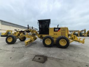 Niveleuse hydraulique Cat 140K d'occasion, équipement de construction d'occasion avec composants centraux, pompe à moteur, boîte de vitesses PLC - Product Image 3