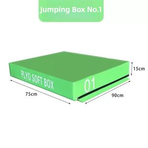 New 4 in 1 High Quality MultiSpecification Adult Child MultiStyle Safety Jump Box for Parkour Leg <b>Strength</b> <b>Training</b> Plyo Box - Product Image 6