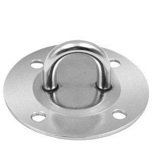 Stainless Steel Yoga Hammock Support <b>Plate</b> 304 Fixed <b>Plate</b> With Bolts For Hanging Chair Swing Load Bearing - Product Image 4