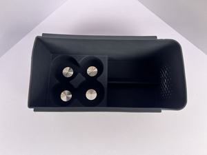 Almohadilla de silicona <span class=keywords><strong>para</strong></span> portavasos, rejilla fija, piezas de modificación <span class=keywords><strong>para</strong></span> 26 modelos de refrigeradores de coche ZEEKR 9X - Product Image 2