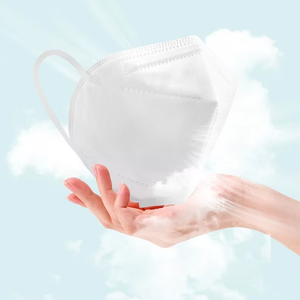 <span class=keywords><strong>Masque</strong></span> <span class=keywords><strong>FFP2</strong></span> jetable pliable, respirateur anti-particules 3 couches, filtre auto-aspirant, anti-poussière, respirant, ventilation, sécurité au travail - Product Image 1
