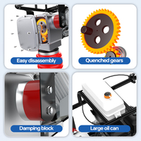 Compacteur de sol thermique robuste 6,5 CV, 75 kg, avec logo ODM