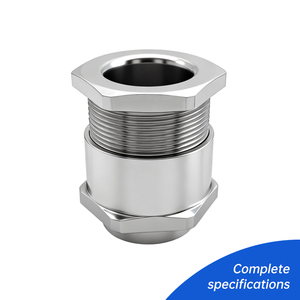 Prensaestopas marino tipo TH de acero inoxidable 316 IP68 M14 - Product Image 1