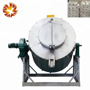 Phế liệu đồng lò điện nóng chảy máy đồng granulator máy cảm ứng nếu nóng chảy lò