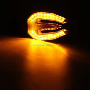 Motorefit Đèn Báo Rẽ <span class=keywords><strong>LED</strong></span> Màu Hổ Phách Và Màu Xanh Dương Cho Xe Máy Đèn Nhấp Nháy Đèn Báo Rẽ Xe Máy - Product Image 5