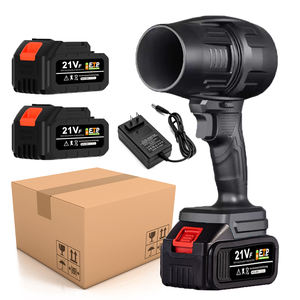 20V Draadloze blaasmachine Superkrachtige stormmachine Zaagselreiniging Snoerloze tuinbladblazer 2 x accu 3000mAh - Product Image 1