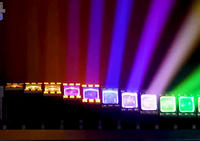 12x40W LED barre de faisceau mobile avec anneau LED Disco 12 pièces 40W RGBW Pixel Led faisceau barre mobile lumière éclairage de scène pour Dj Club Show