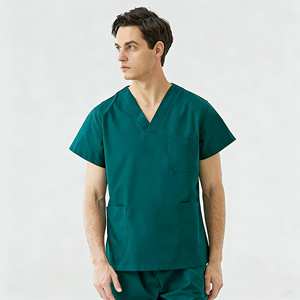 Conjunto <span class=keywords><strong>de</strong></span> Uniforme Médico Elástico <span class=keywords><strong>en</strong></span> 4 Direcciones, Sin Arrugas, <span class=keywords><strong>de</strong></span> Secado Rápido, Color Duradero, para Enfermeras y Cuidadores - Product Image 1