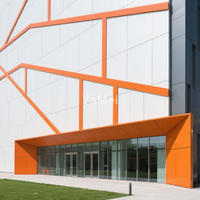 Mur rideau en aluminium moderne dans une variété de couleurs et de styles Catalogue complet disponible