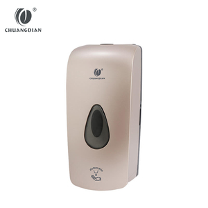 CHUANGDIAN Distributeur automatique de <span class=keywords><strong>savon</strong></span> liquide en gel/spray/gouttes avec pompe, distributeur <span class=keywords><strong>d</strong></span>'alcool mural automatique avec capteur, 1000 ml - Product Image 2