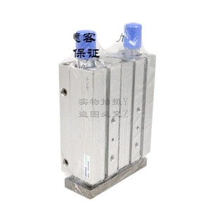 Cylindre à tiges de guidage à trois axes AirTAC TCM40X100S 125S 150S, corps en acier, amortisseur réglable, type à diaphragme magnétique - Product Image 2