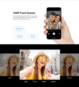 Smartphone Fossibot S2 4G Versione Globale, Display FHD+ da 6.7" 120Hz, Processore MTK Octa-core, 8GB+256GB, Telefono Dual SIM - Product Image 6