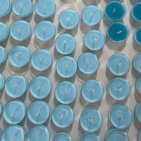OEM/ODM mini bougies chauffe-plat colorées en vrac en gros bougies chauffe-plat parfumées à la paraffine pour mariage petites bougies chauffe-plat