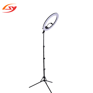 22 Inch Portable Big <strong>Ring</strong> Fill <strong>Light</strong> LED Selfie <strong>Light</strong> <strong>Stand</strong> for Live Streaming - Product Image 2