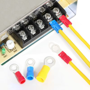 RV2-3/4/5/6/8/10/12 AWG 16-14 1.5mm²~2.5mm² Terminal isolé annulaire en laiton pour câble - Product Image 1