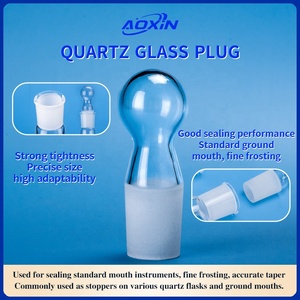 <span class=keywords><strong>Tube</strong></span> à essai en verre de quartz dépoli pur fondu par silice fait sur commande d'usine 200mm 300mm avec le fond rond pour l'essai de réacteur et d'échantillon - Product Image 3