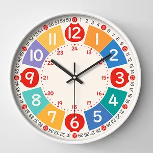 Custom 12inch Children Study Wall Clock