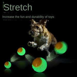 Giocattoli personalizzati per cani e gatti con palline di gomma resistenti ai morsi, giocattoli per cani gommosi, sport all'aria aperta che giocano a palla - Product Image 5