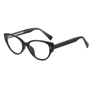 โอทู ซีพี 1 แคทอายกรอบแว่นตาสำหรับผู้หญิงป้องกันแสงสีฟ้าเอซีเลนส์กรอบแคบสไตล์เกาหลีอินเทรนด์ดีไซน์ไม่สม่ำเสมอ - Product Image 1