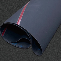 Promotion : Bande abrasive en tissu dur de carbure de silicium de haute qualité avec grains et oxyde d'aluminium, dureté 53-64 HRC pour le métal