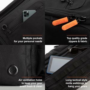 Muestra gratuita, Bolsa de Viaje de Gran Capacidad, Maleta Deportiva Impermeable para Exteriores, Bolsa para Esterilla de Yoga y Fitness - Product Image 5