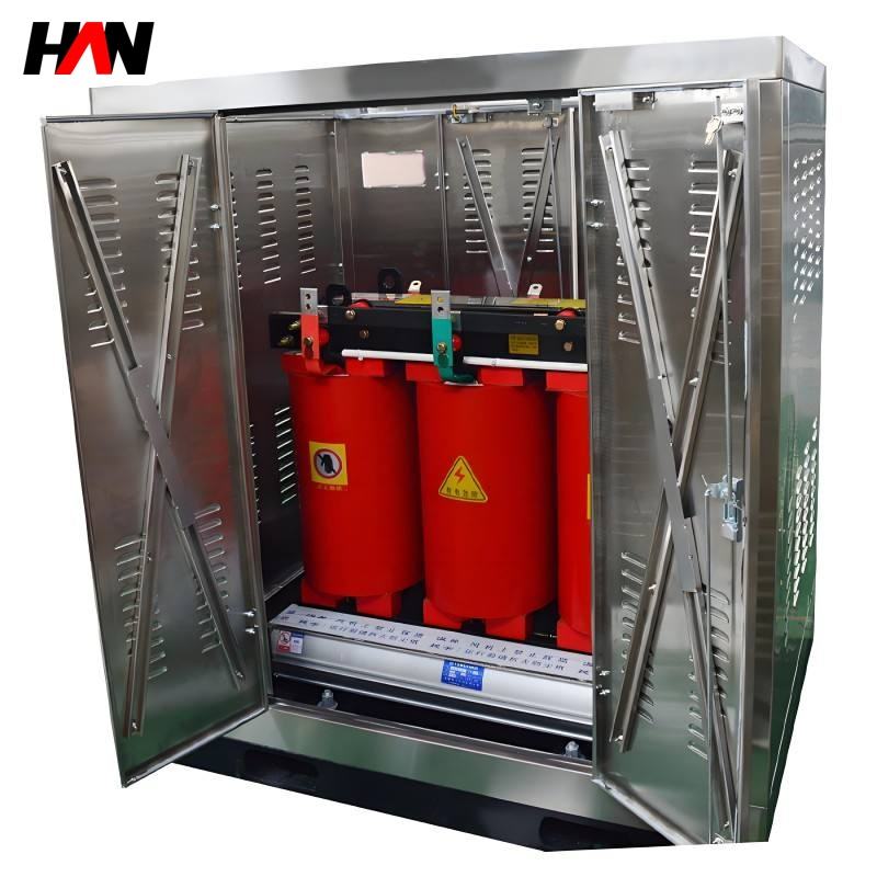 IEEE 2500KVA Dry Type Transformer 6KV 35KV Three Phase Cast Resin ...