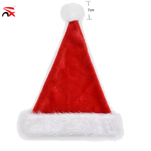 Gorros Navideños Promocionales Personalizados de Poliéster para Bebés y Adultos, Gorros de Santa Claus para Fiestas Navideñas - Product Image 5